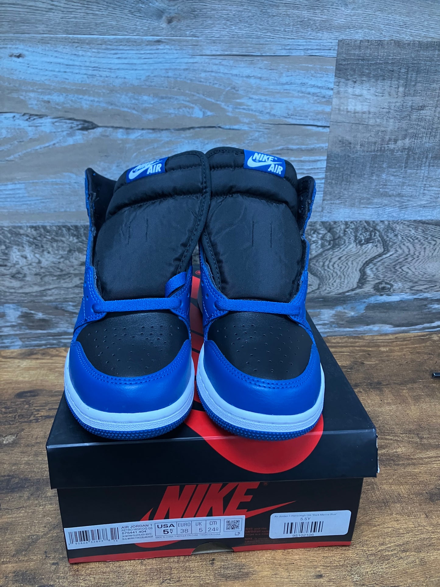 Jordan 1 Marina Blue Size 5.5