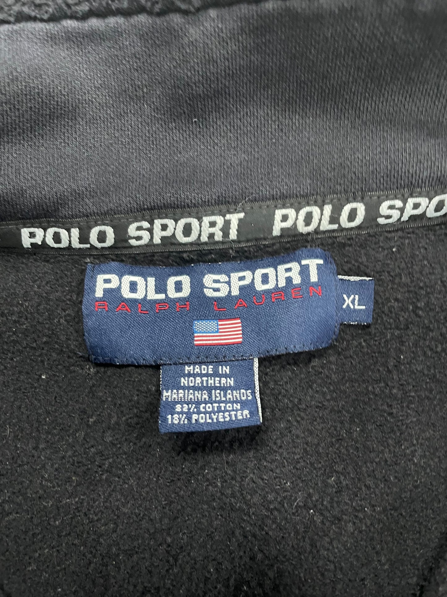 XL - Polo Sport Ralph Lauren quarter-zip fleece sweatshirt
