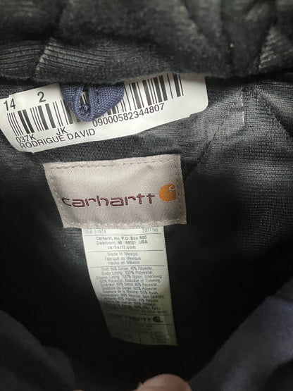 Carhartt Navy Work Jacket Size XL