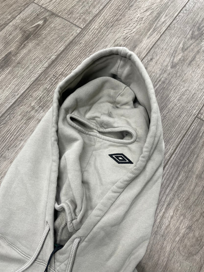 Umbro x Slamjam Logo Mask Hoodie Taupe M