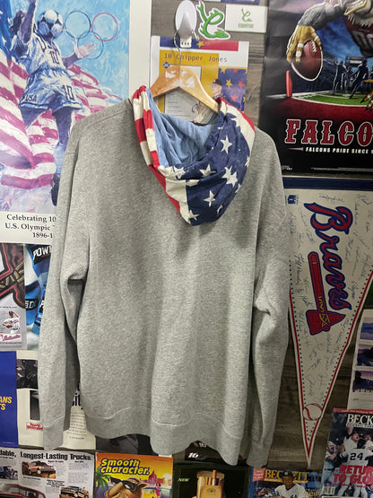 XXL - Polo By Ralph Lauren American Flag hooded zip