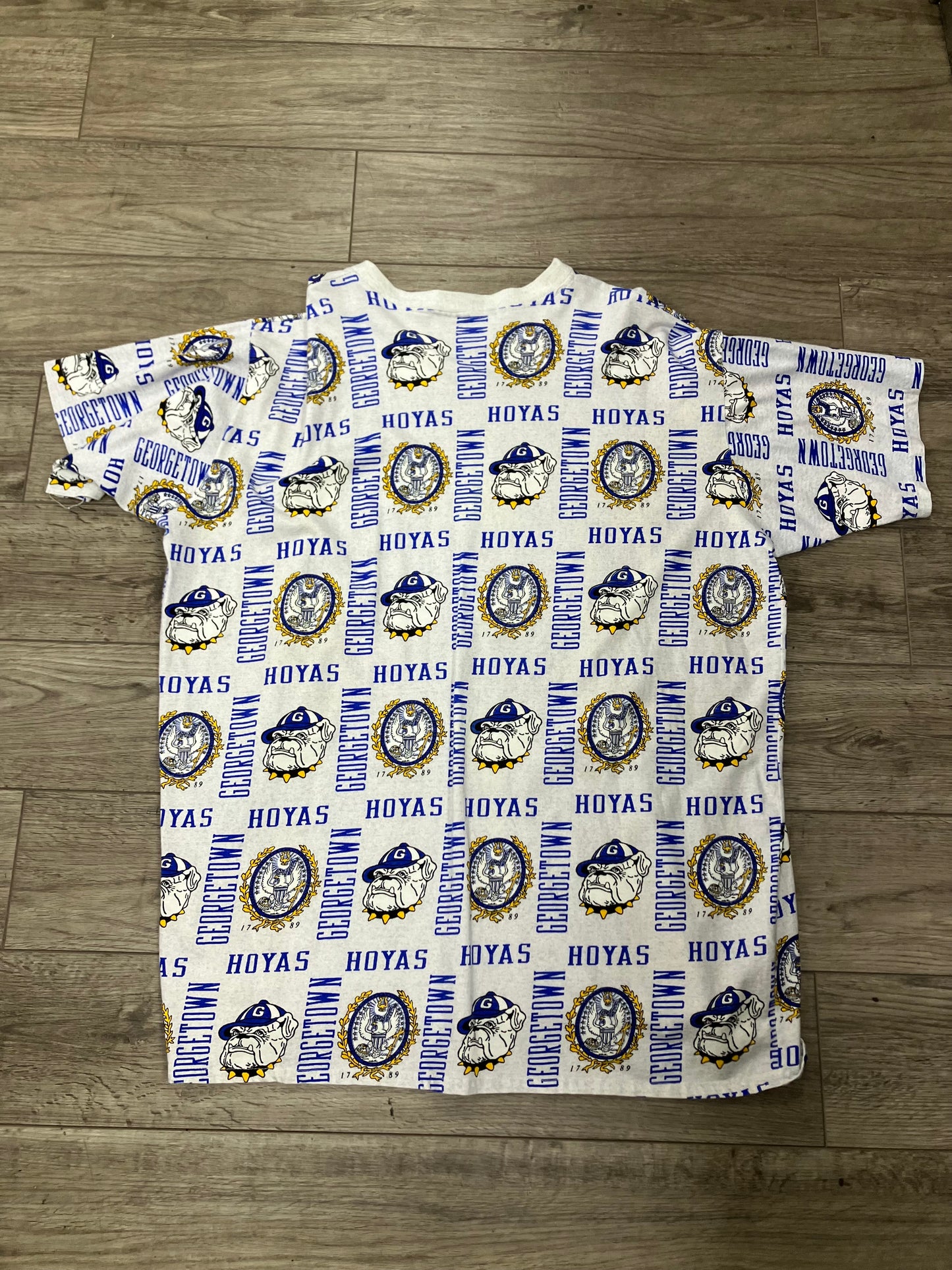 Georgetown Hoyas AOP Size 2XL