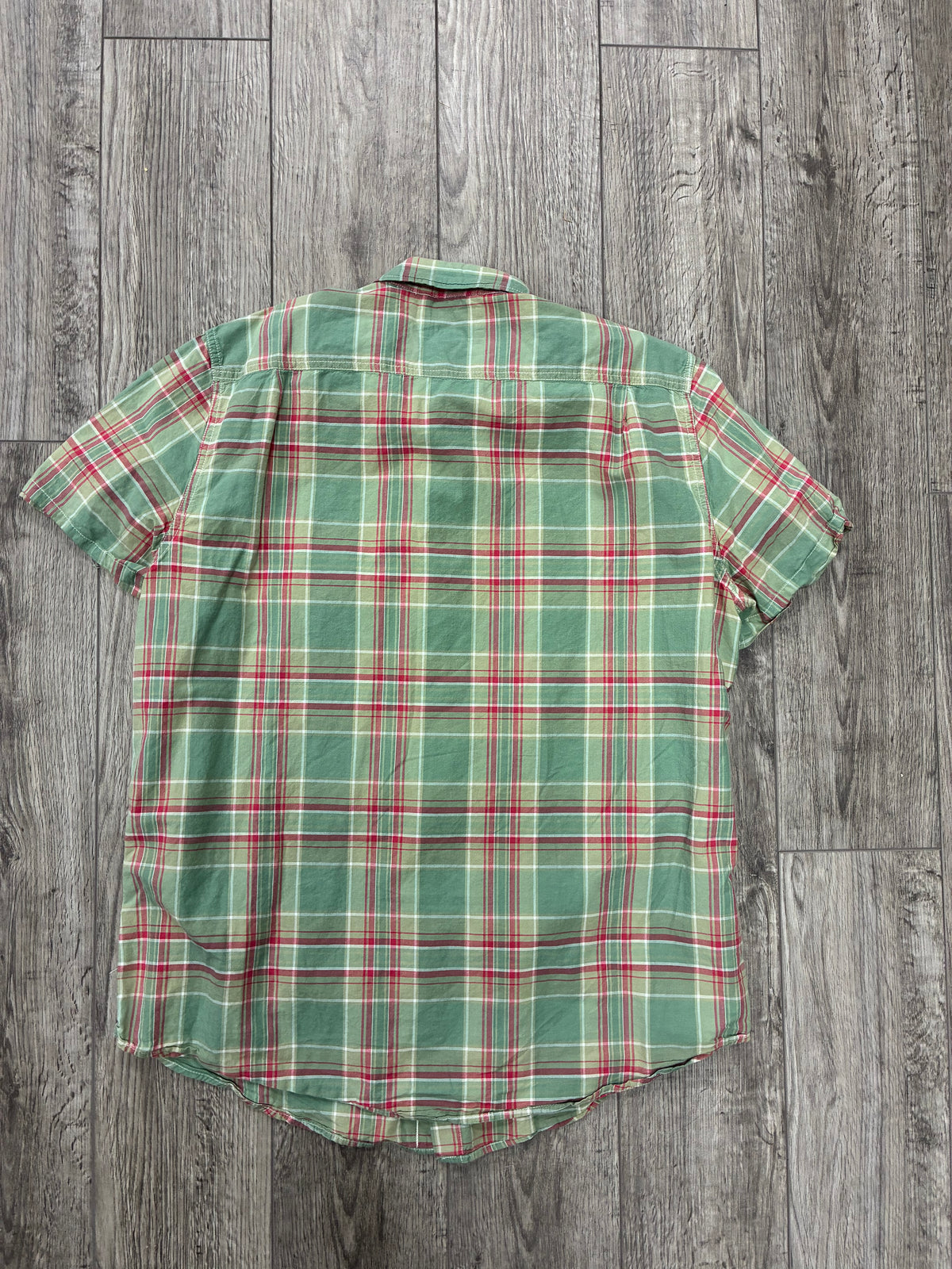 Denim & Supply Ralph Lauren Plaid Green Shirt L