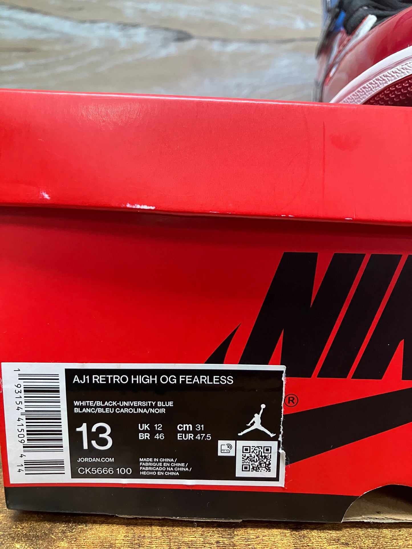 13-Air Jordan 1 High Patent ‘Fearless’
