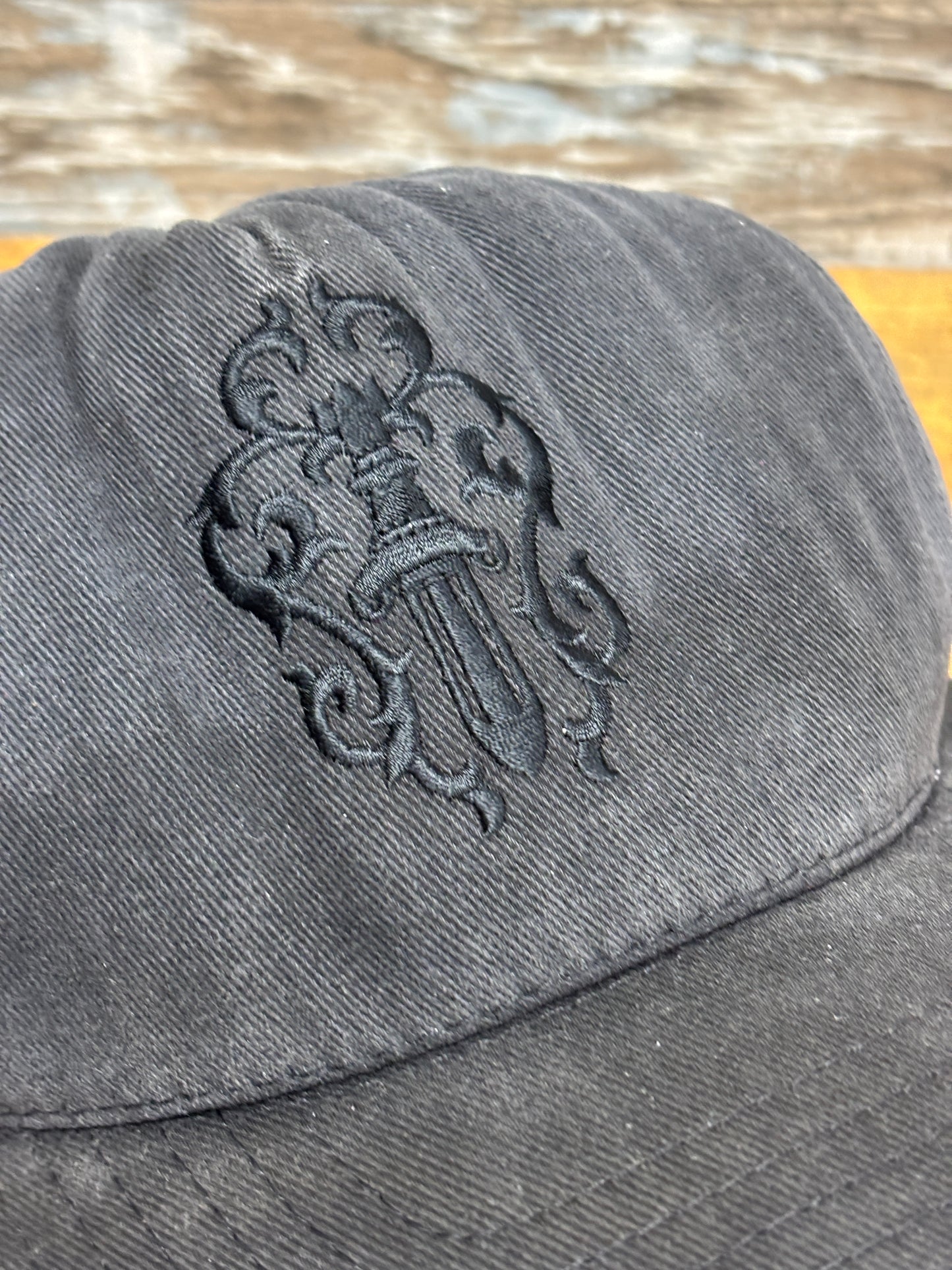 Chrome hearts vintage dagger snapback hat black