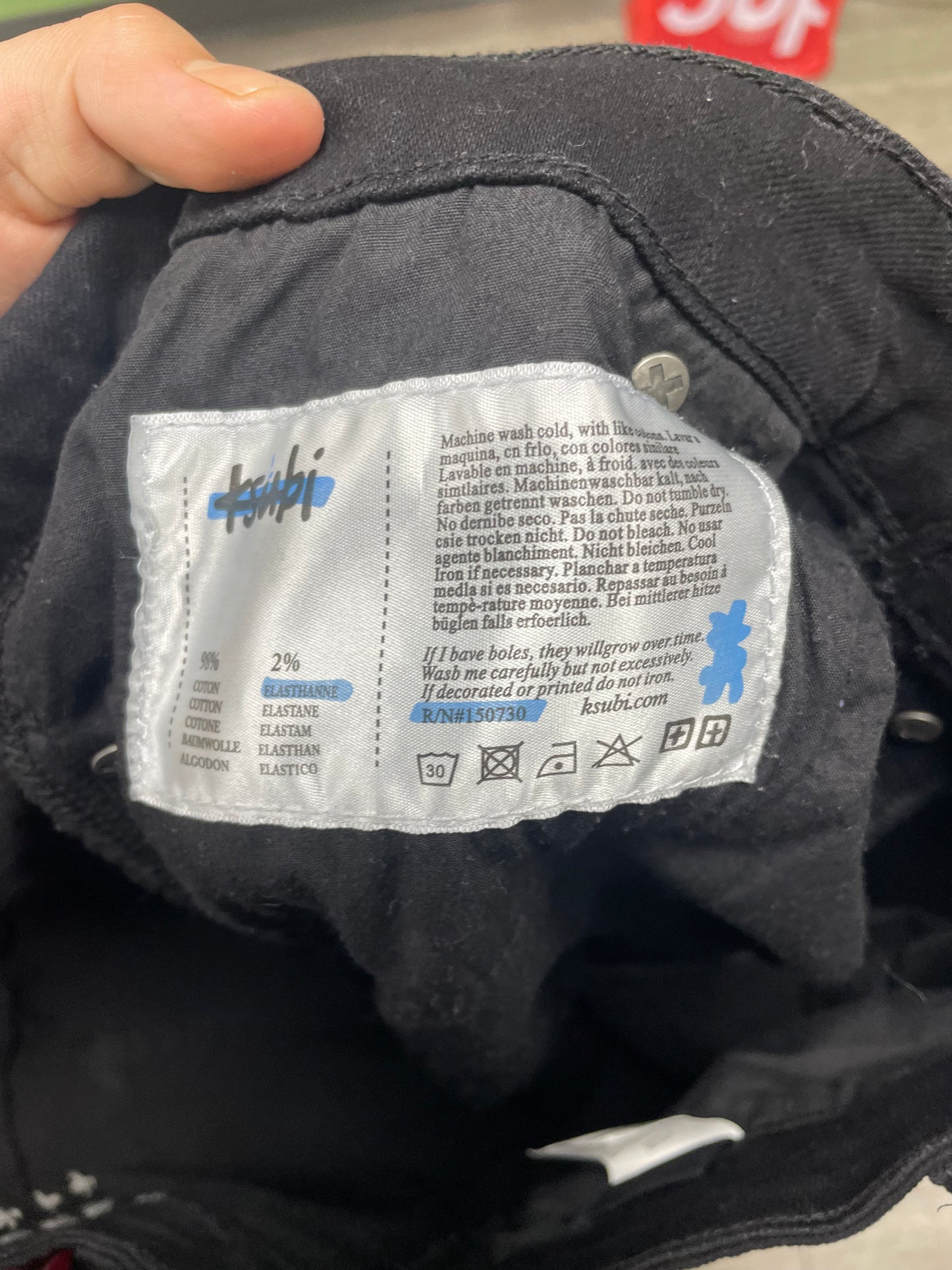 34 - Ksubi Van Winkle skinny jeans