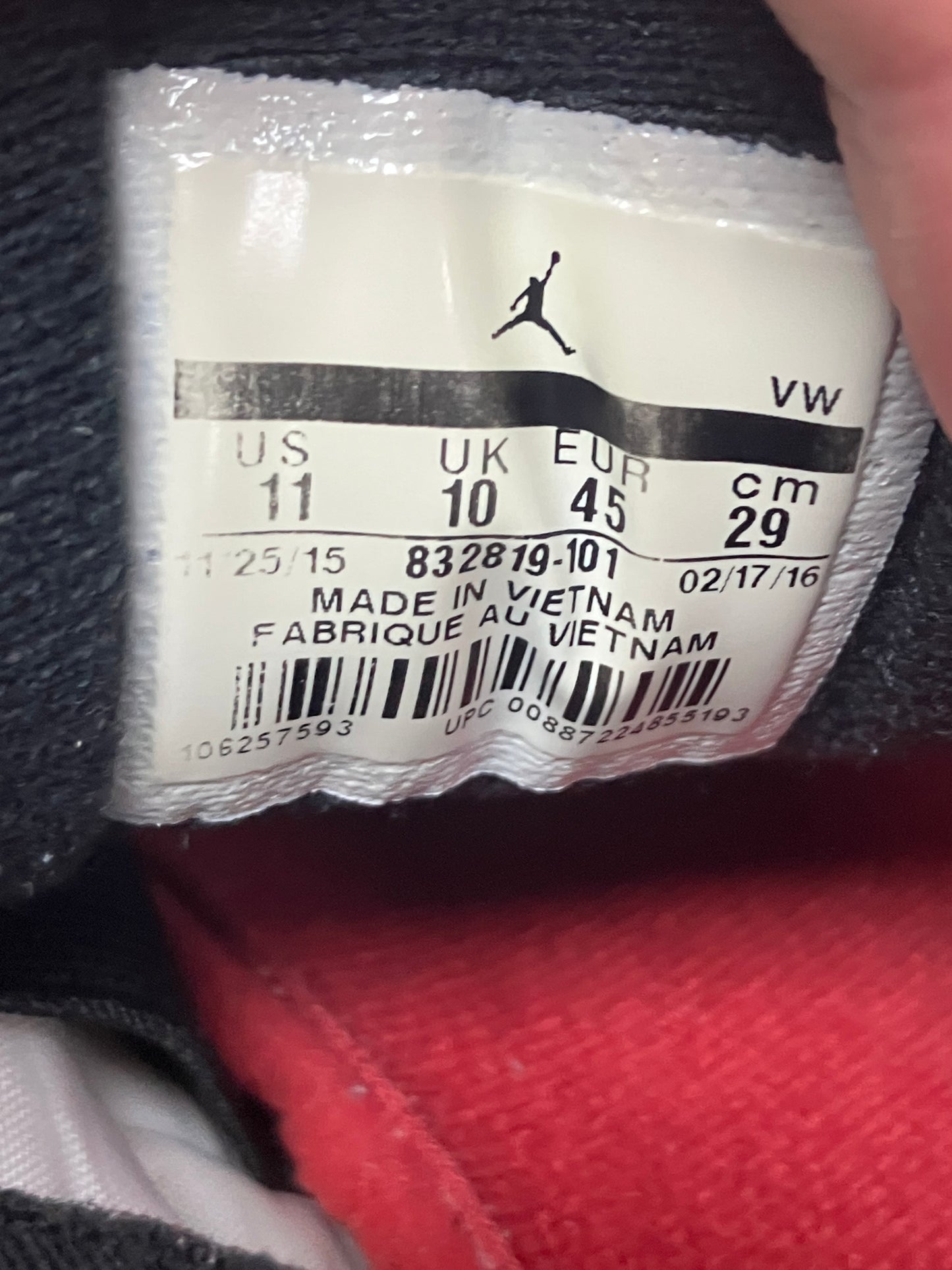Jordan 2 Chicago Size 11