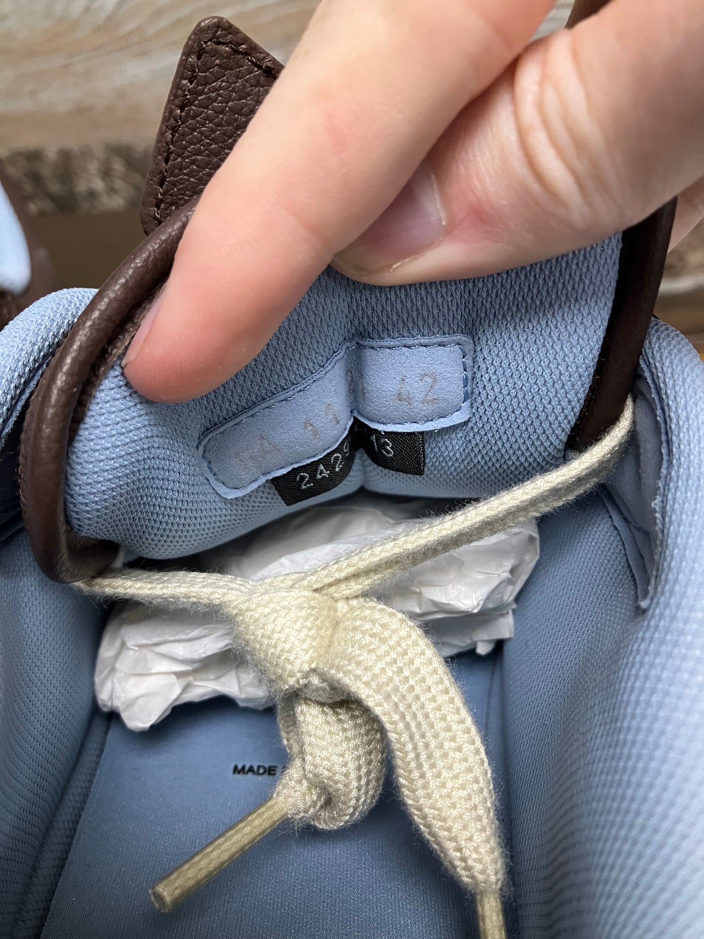 Dior B713 Cactus Jack Mocha Size 42/9