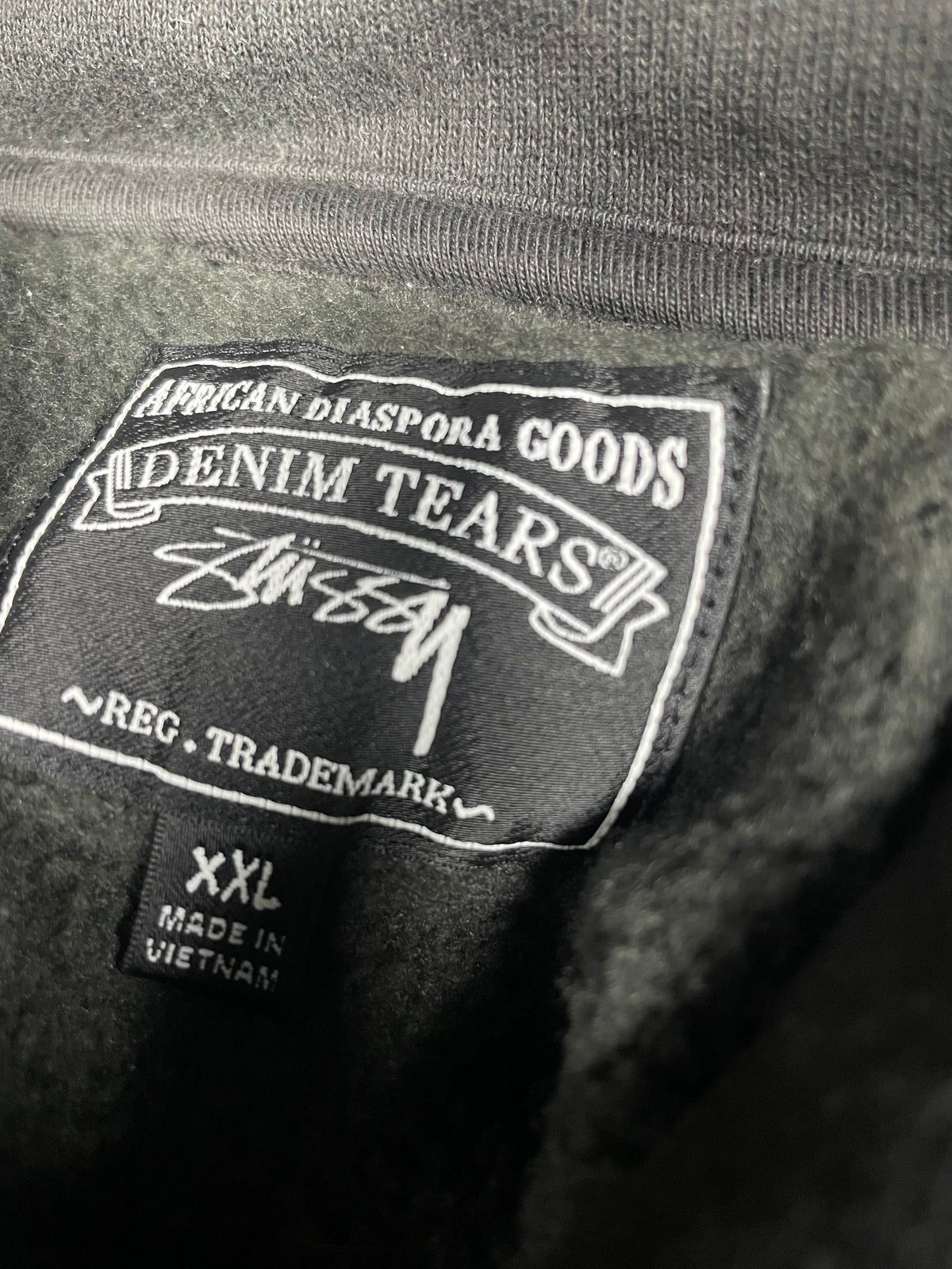 Denim Tears x Stüssy Never Renege Hoodie