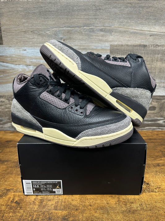 10.5W/9M Jordan 3 A Ma Maniere while you were sleeping