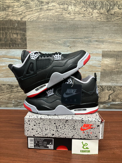 Jordan 4 Bred Reimagined Size 7.5