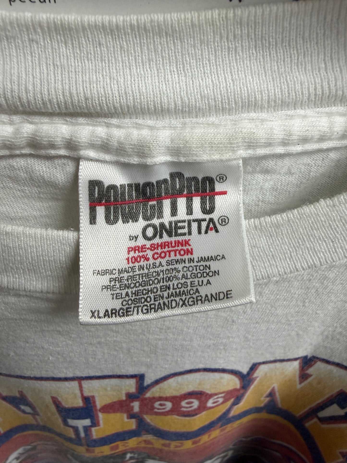 XL - Atlanta Braves 1996 NLC Vintage Tee