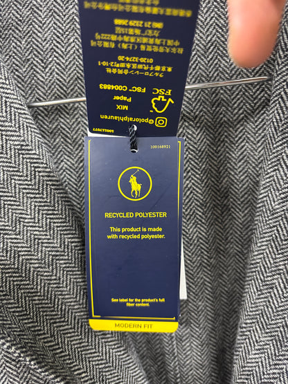 40L- Polo herringbone wool coat