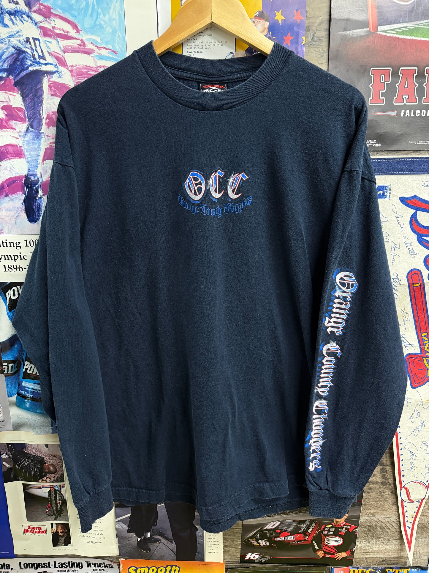 XL - Orange County Choppers Longsleeve navy