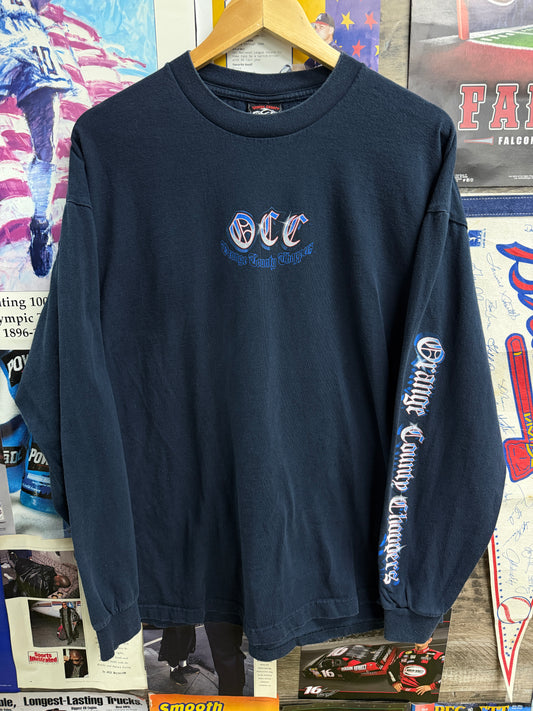 XL - Orange County Choppers Longsleeve navy