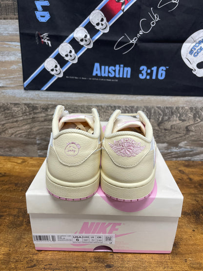 6 - Air Jordan 1 Low x Travis Scott "Shy Pink" sneakers