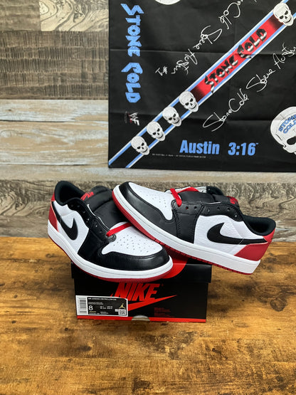 8 - Nike Air Jordan 1 Retro Low OG "Black Toe" sneakers