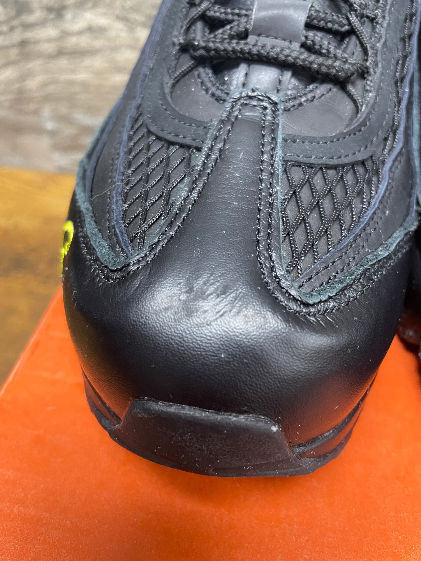 11.5 - Nike Air Max 95 SP x Corteiz "Honey Black" sneakers