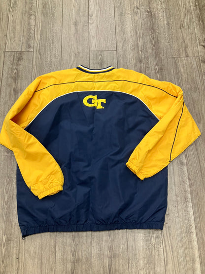 Georgia Tech Pullover Jacket Size L