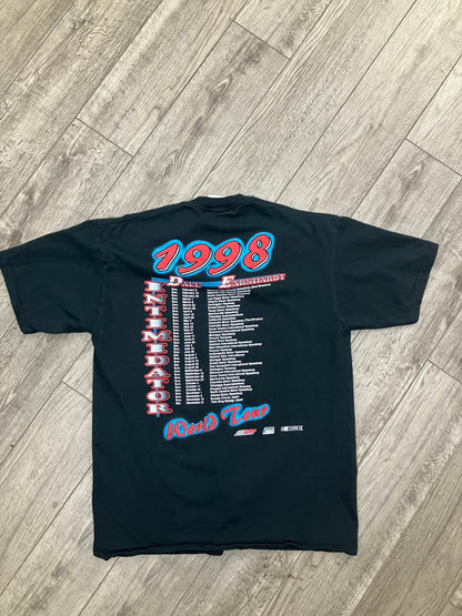 L-Dale Earnhardt 1998 World Tour Tee