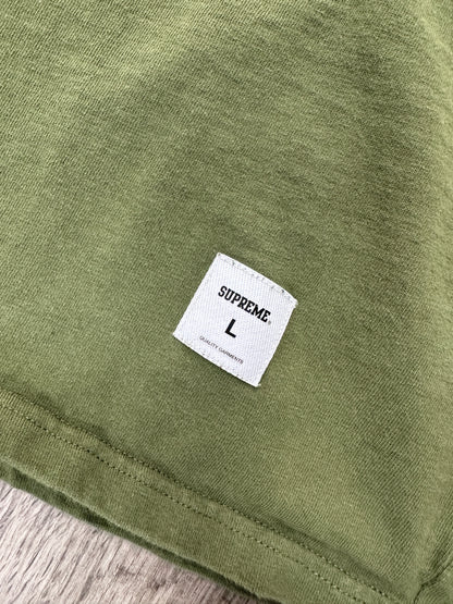 Supreme One two F*ck You Olive tee Size L