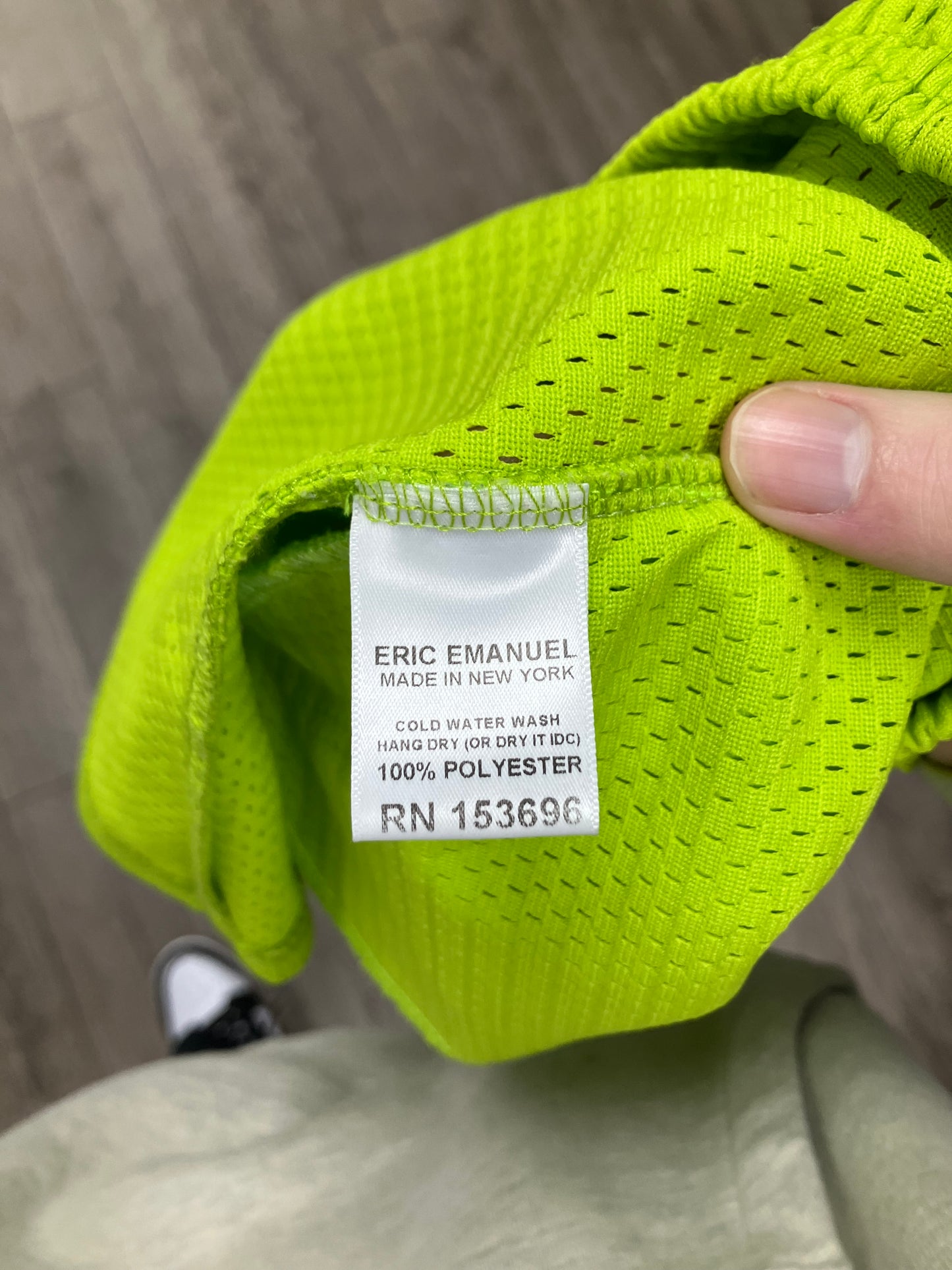 Eric Emanuel Tendershoot Green Size XL