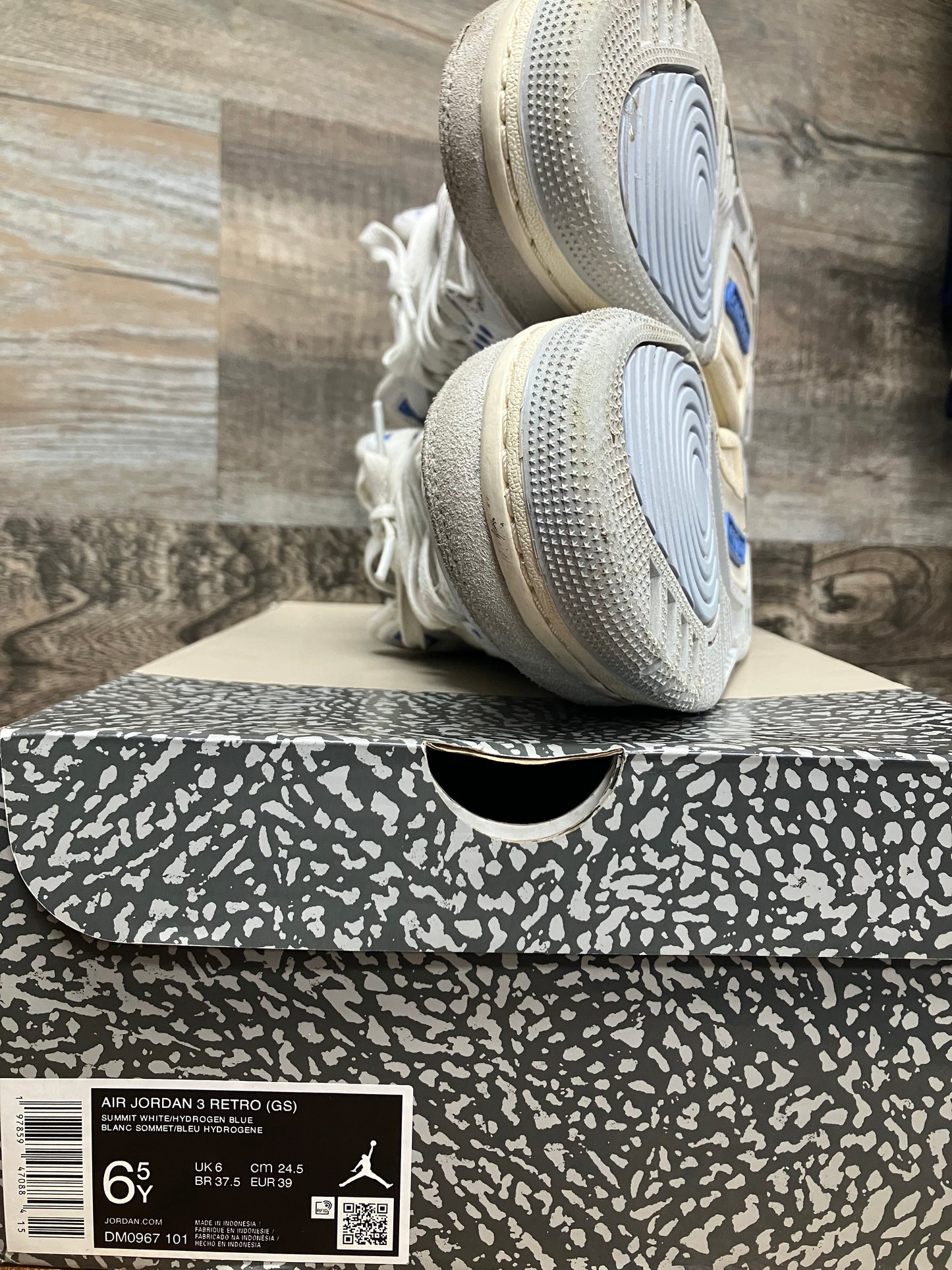 6.5y-Air Jordan 3 Retro Lucky Shorts