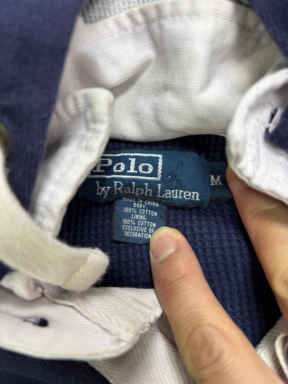 M- Polo Ralph Lauren Ski Patrol Hooded Rugby