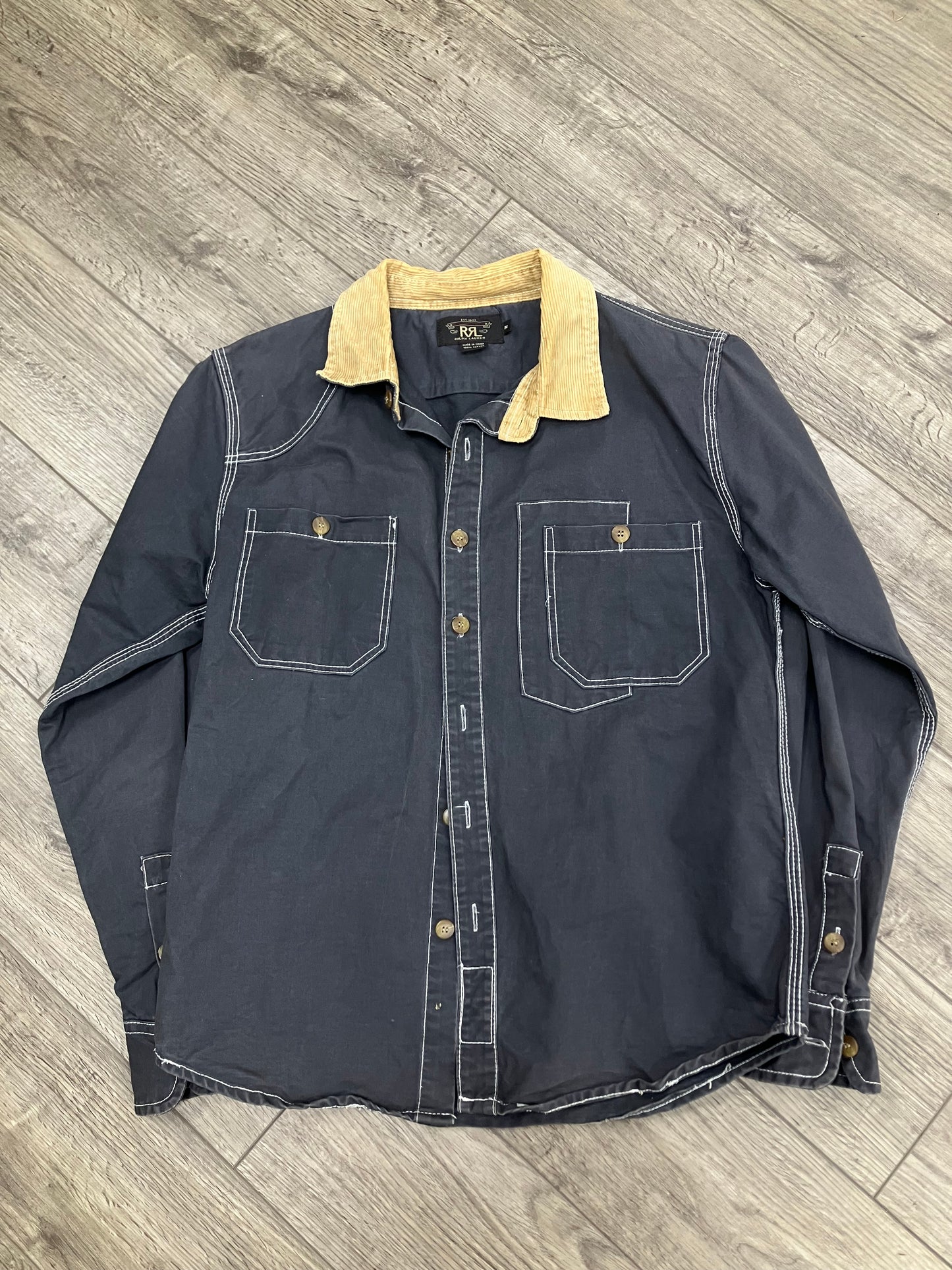 M - RRL Hunting button up