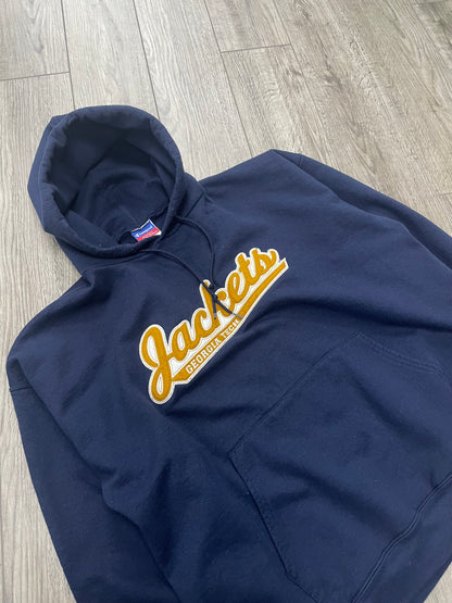 Vintage Georgia Tech Jackets Hoodie XL