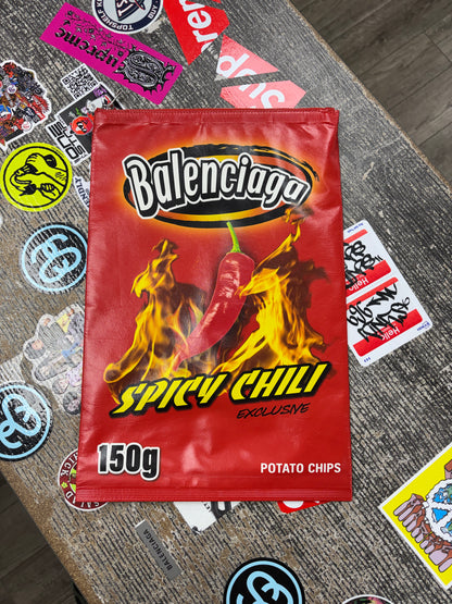 Balenciaga spicy chip leather bag