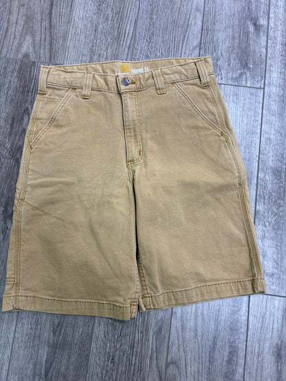 Carhartt tan shorts 30