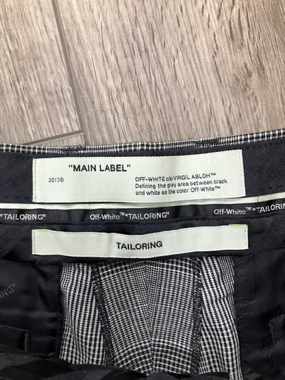 Off White Tailored Pants Size 29-30
