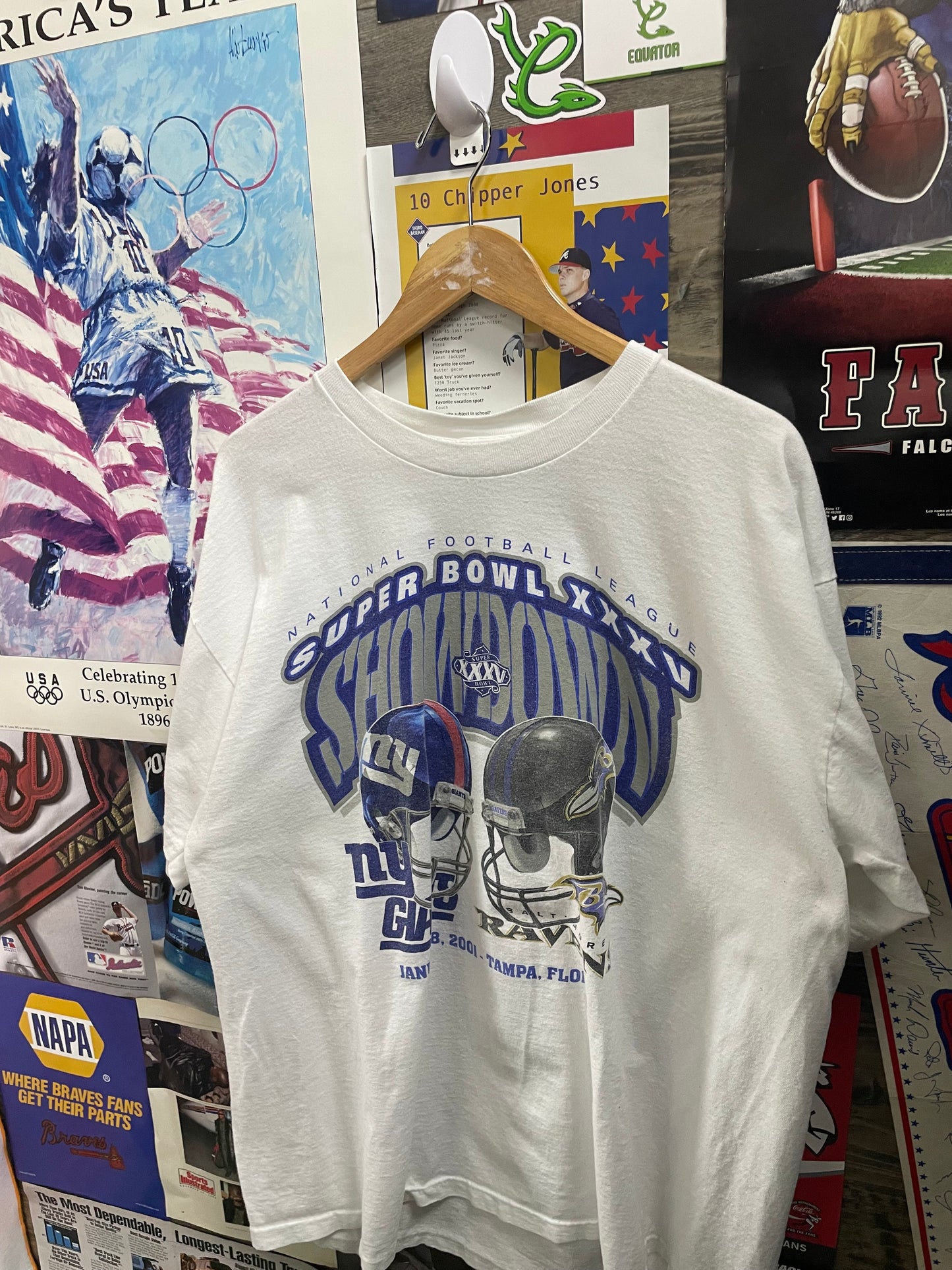 2XL - Super Bowl XXXV T-shirt