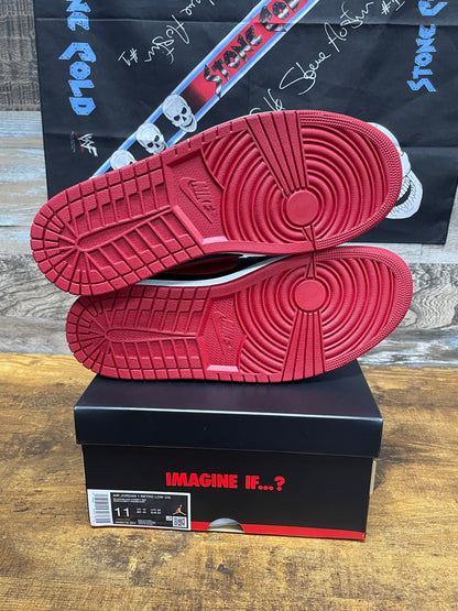 Jordan Low 1 Banned 2025 Size 11