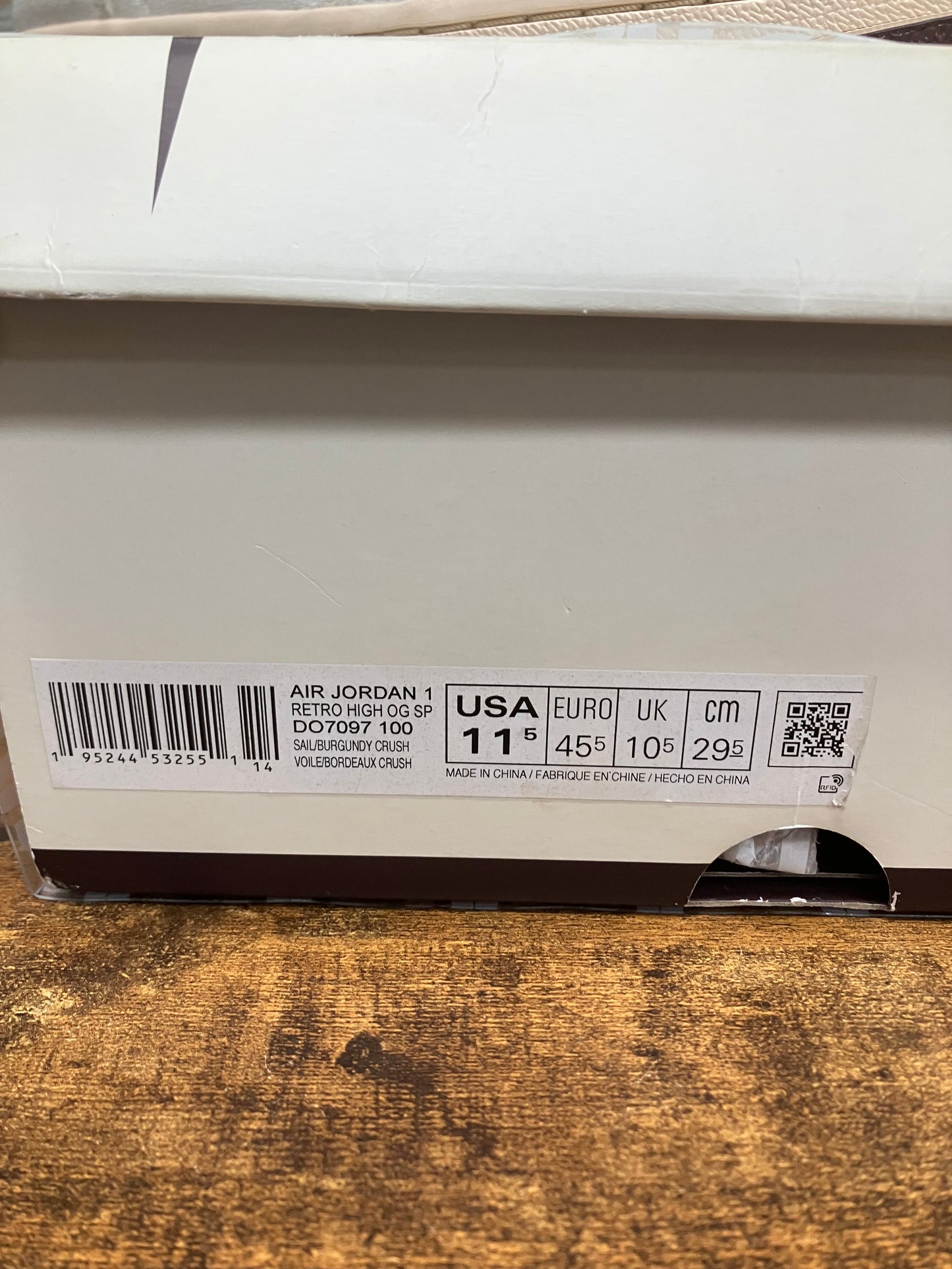 11.5 - Air Jordon 1 A MÁ MANIERE