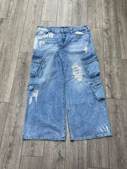 34-True Religion Bobbi Baggy Jeans