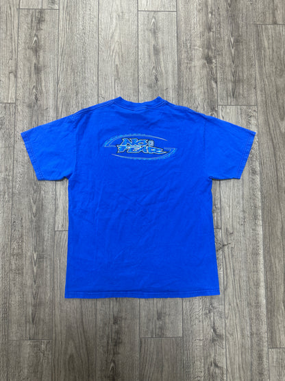 Vintage No Fear Blue tee Size L