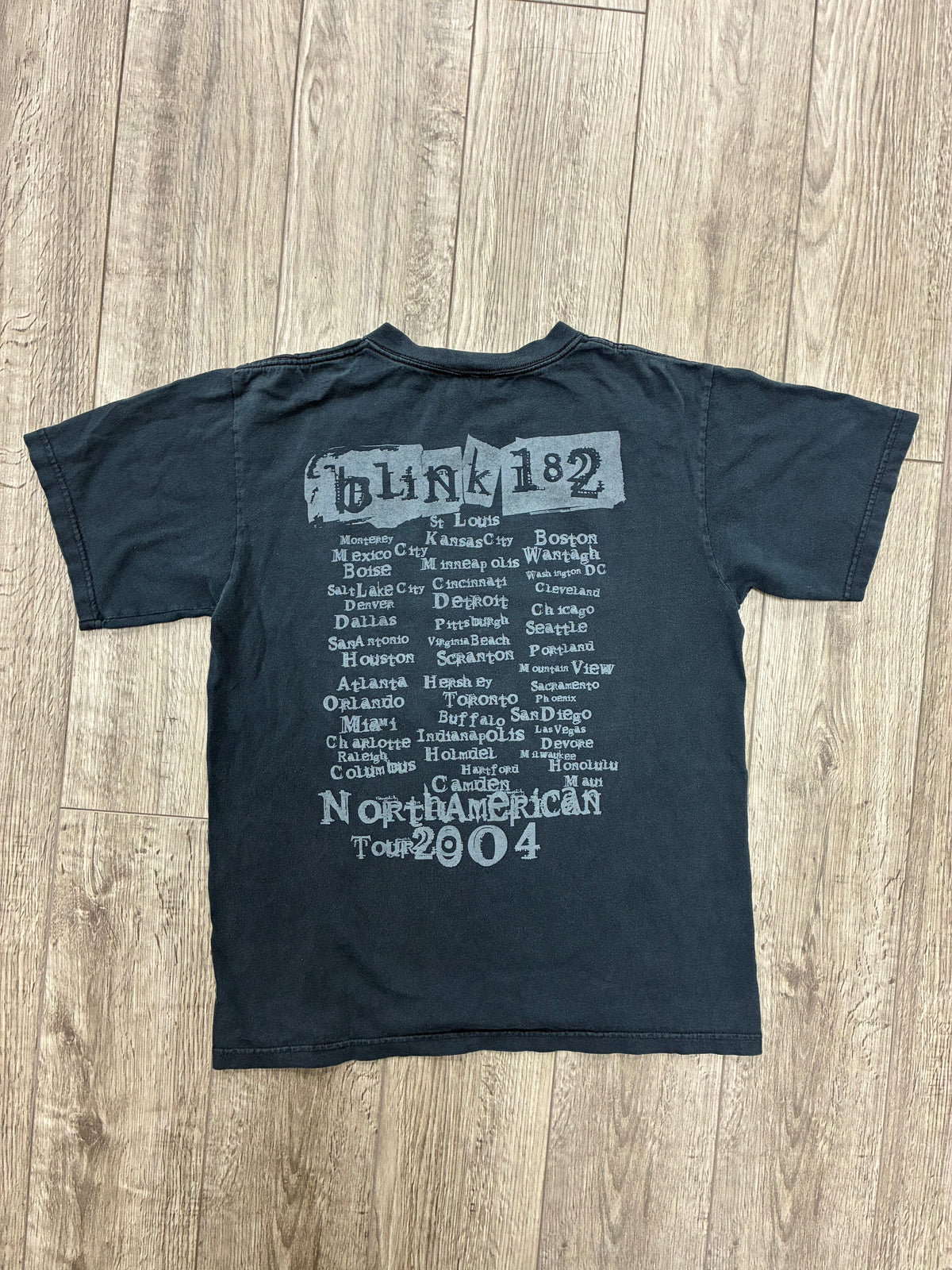 M - Vintage 2004 Blink 182 North American Tour tee