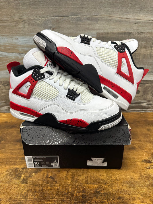 Jordan 4 Red cement Size 10