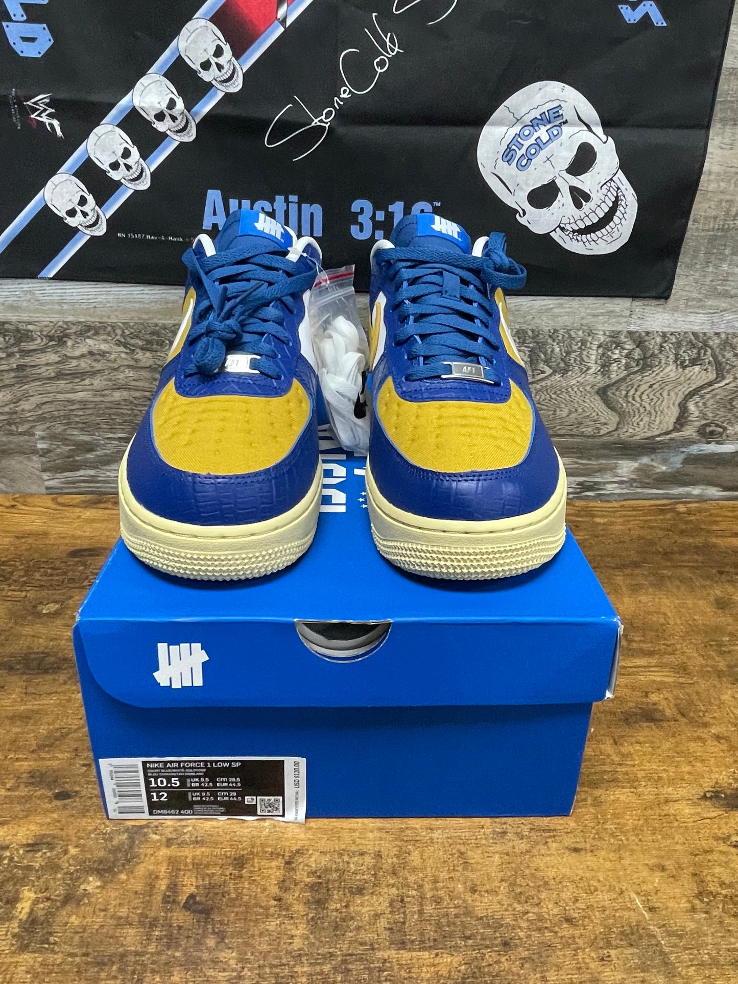 Air Force 1 UNDFT ‘5 on it’ Size 10.5