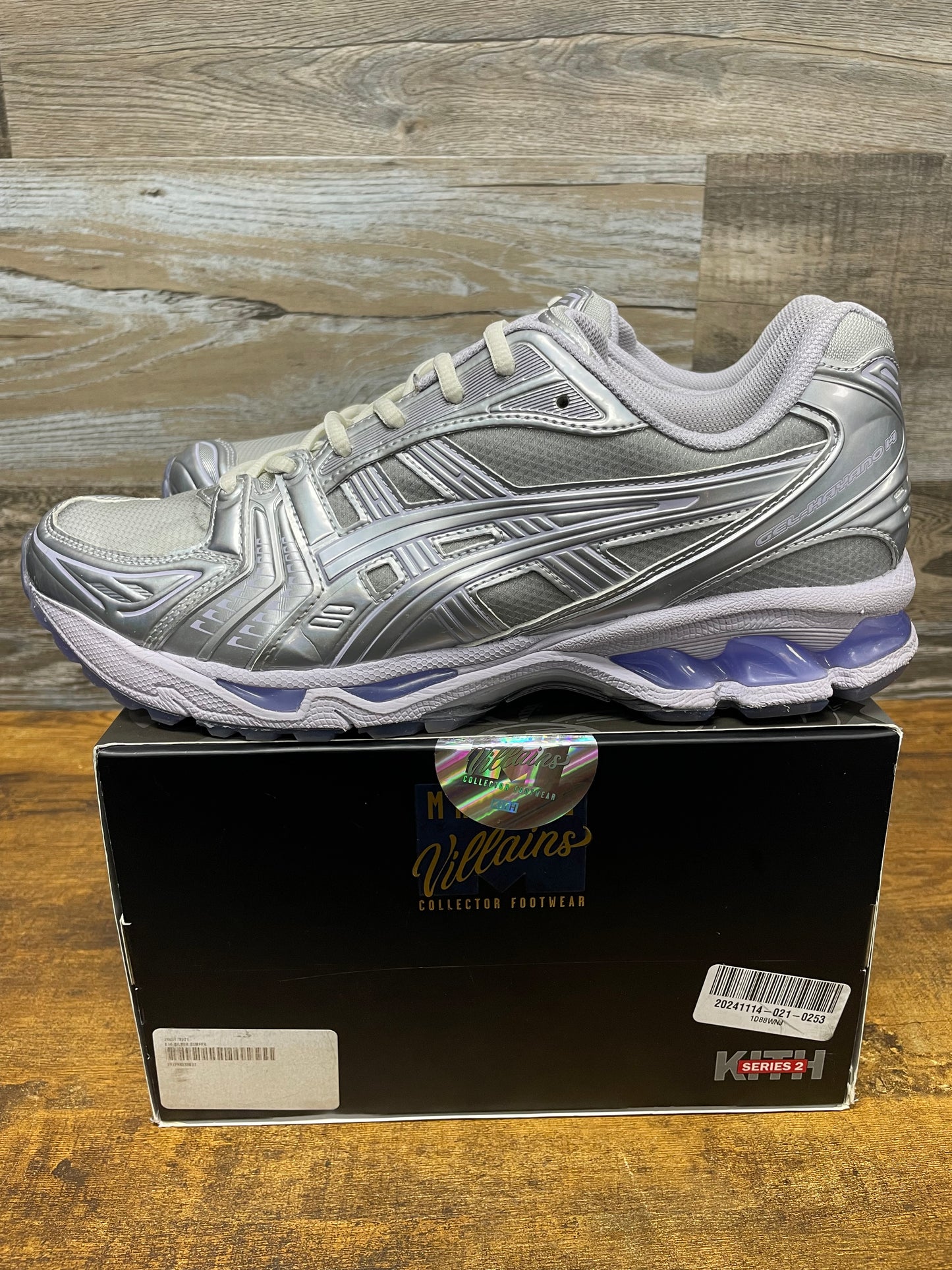 11 - ASICS Gel-Kayano 14 Kith Marvel Silver Surfer Used