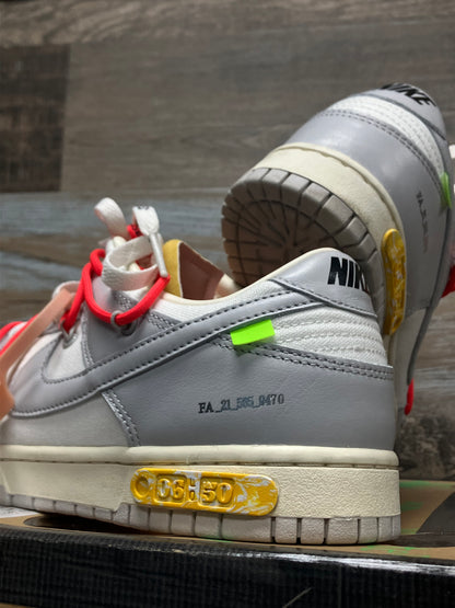 10.5 - Off-White Lot 6 Dunk Low