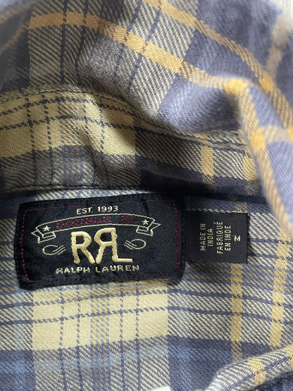 Polo RRL Western Spring Button Up Size M