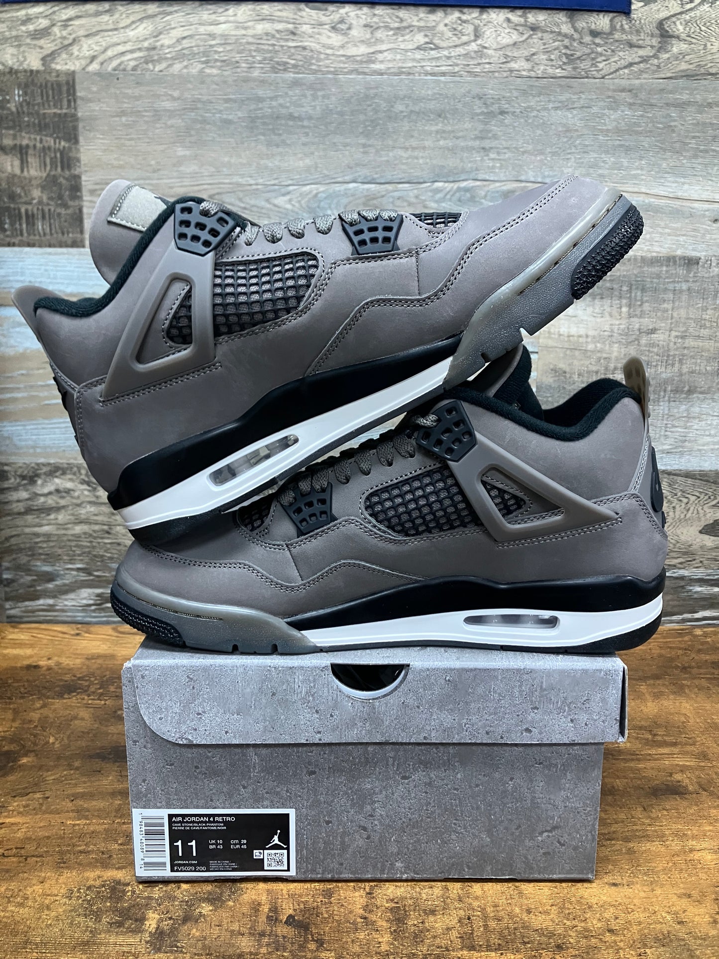 Jordan 4 Cave Stone New