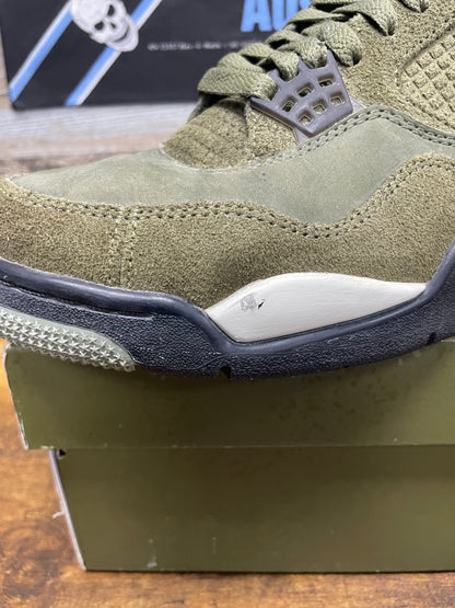 8-Air Jordan 4 Olive Craft