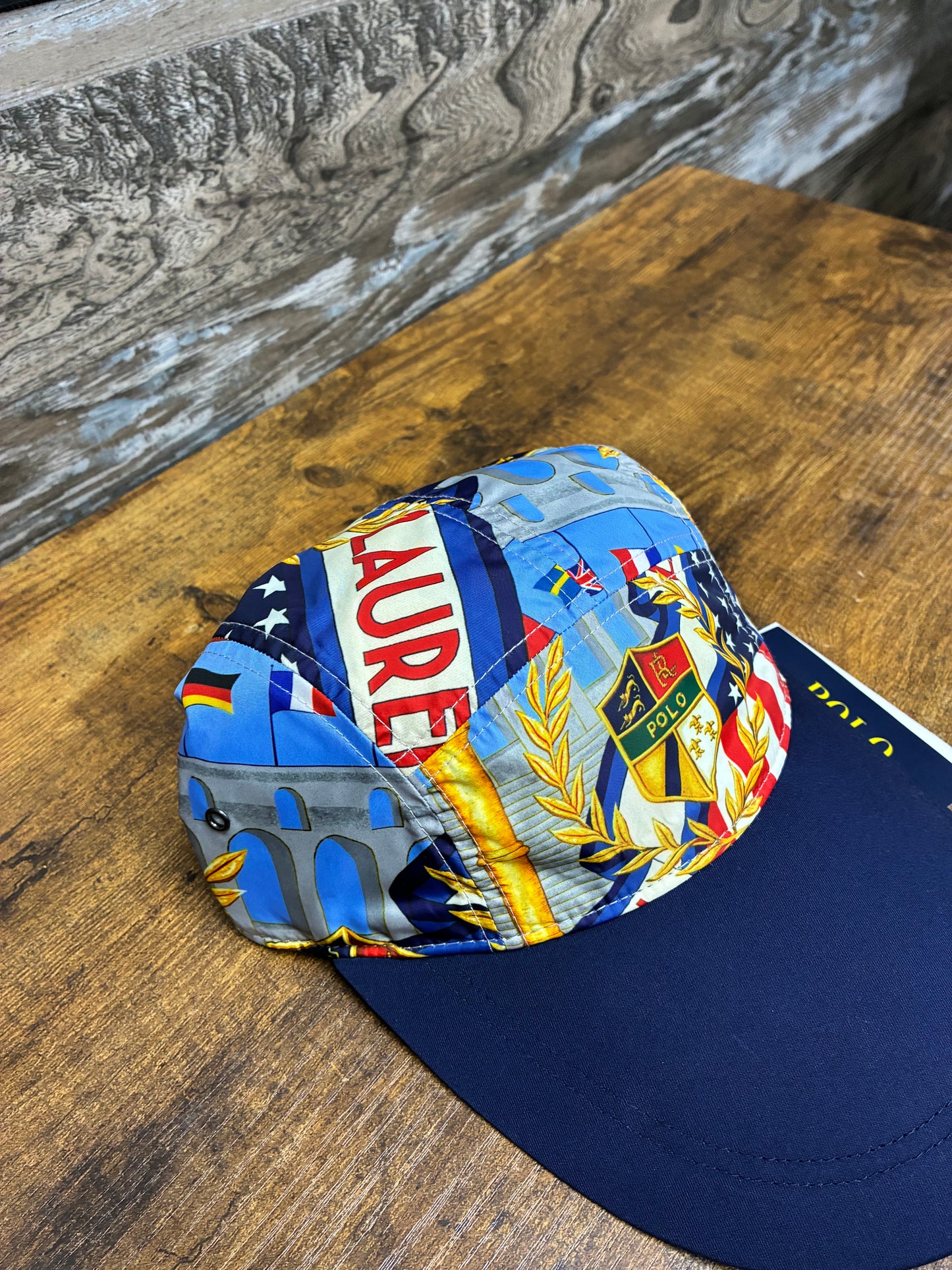 OS - Polo Ralph Lauren Chariots of Fire 5-panel long bill hat