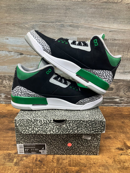 Jordan 3 Pine Green Size 11.5