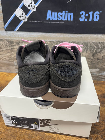2Y - Nike Air Jordan 1 Retro Low OG SP Travis Scott “ Velvet Brown “