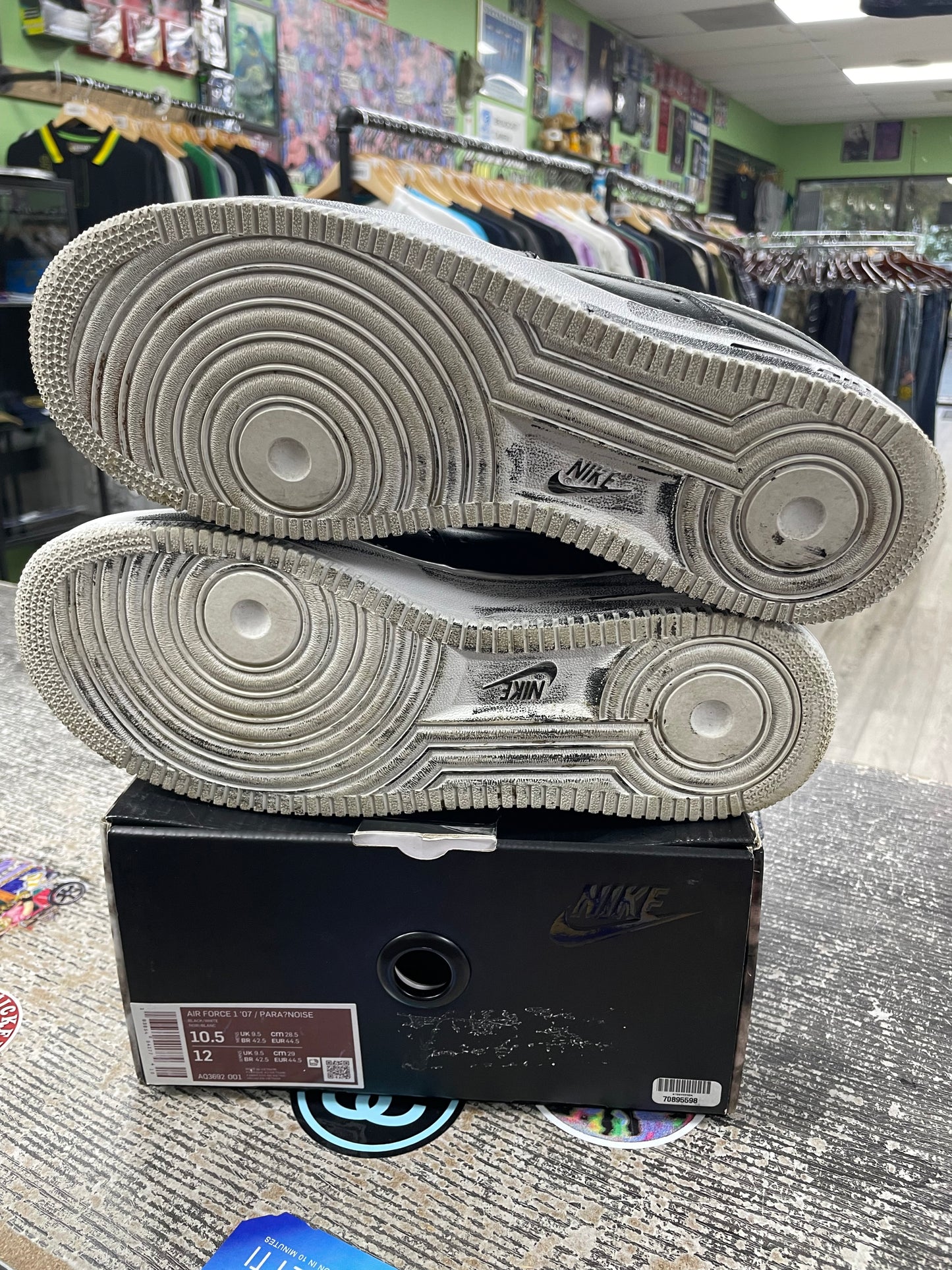 Nike Air Force 1 G-Dragon Peaceminusone Para-Noise Size 10.5